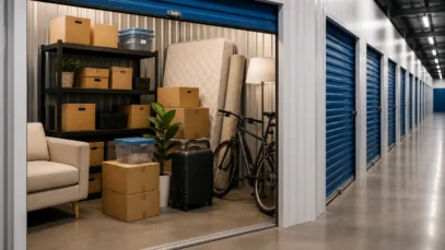 Sem espaço para guardar coisas? Veja como o self storage é a solução
