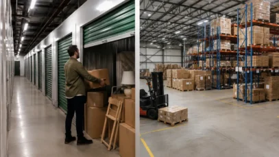 Diferença entre galpão logístico e self storage na prática