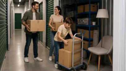Self storage para diferentes perfis: pessoas, famílias e empresas