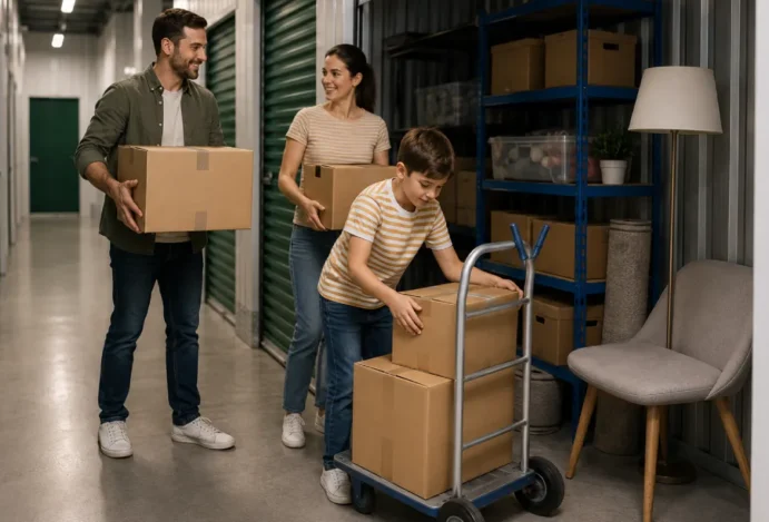 Self storage para diferentes perfis: pessoas, famílias e empresas