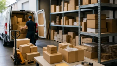 Como otimizar entregas usando pontos de armazenamento