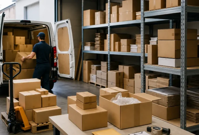 Como otimizar entregas usando pontos de armazenamento