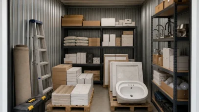 Como proteger materiais de obra fora do imóvel