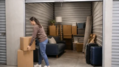 Mudança para apartamento menor: onde guardar o excedente