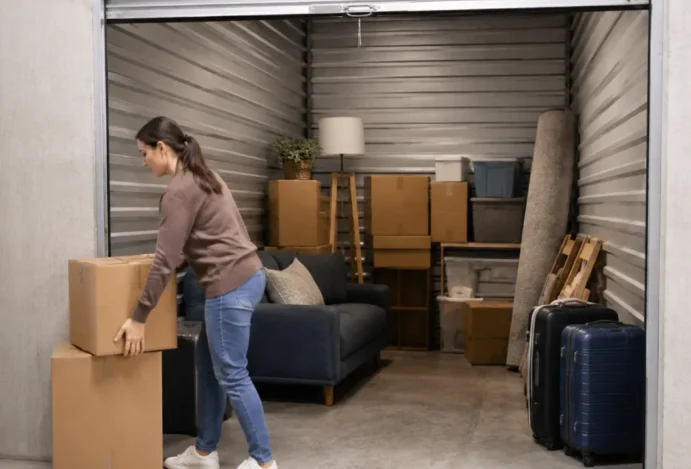Mudança para apartamento menor: onde guardar o excedente