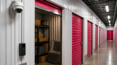 Como funciona a segurança em um self storage?