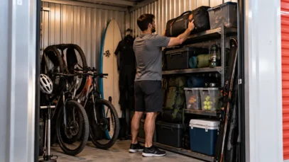 Como organizar equipamentos esportivos fora de casa