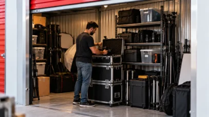 Como profissionais liberais usam self storage para organizar equipamentos