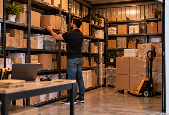 Como reduzir custos logísticos com armazenamento flexível