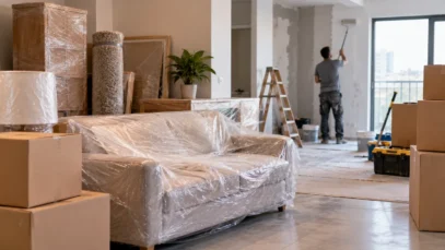 Como evitar danos a móveis durante obras e reformas