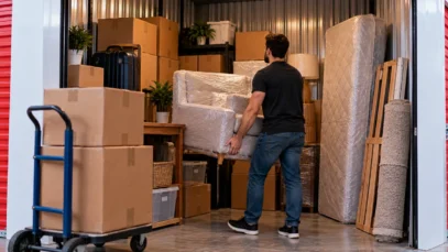 Guarda-volumes como solução para transições residenciais